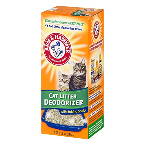 Cat Litter Deodorizer Powder with Baking Soda, 20oz