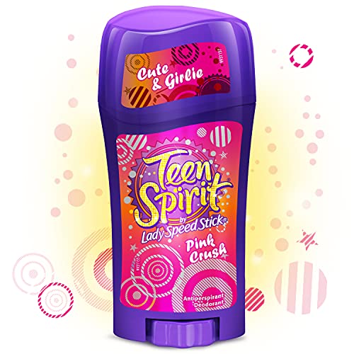 Teen Spirit Antiperspirant & Deodorant, Pink Crush - 2.3 oz