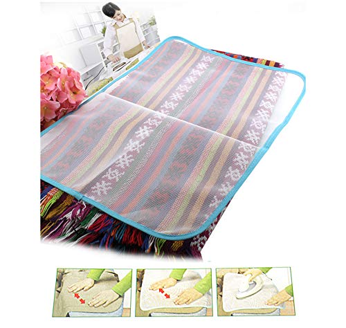 Festnight-1 Ironing Board Cover Protective Heat Resistant Ironing Mesh Cloth Protective Insulation Pad Home Ironing Mat