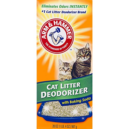 Cat Litter Deodorizer Powder with Baking Soda, 20oz