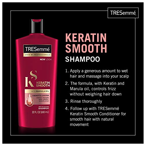 TRESemmé Shampoo, Keratin Smooth, 22 oz