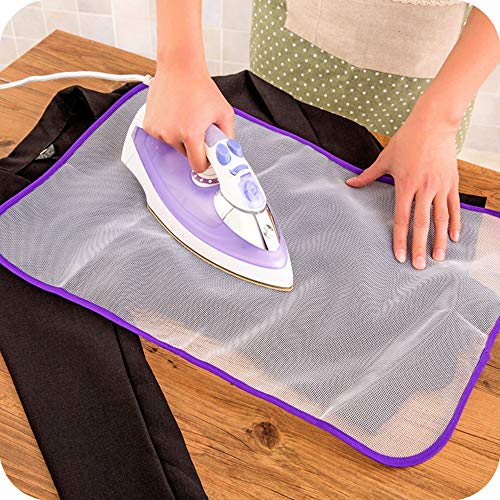 Festnight-1 Ironing Board Cover Protective Heat Resistant Ironing Mesh Cloth Protective Insulation Pad Home Ironing Mat