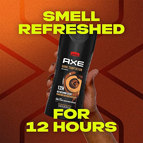 Axe Shower Gel 8.45Oz (250Ml) Dark Temptation 3-Pack