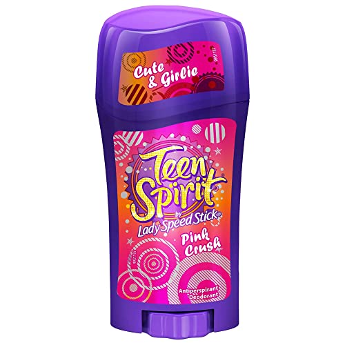 Teen Spirit Antiperspirant & Deodorant, Pink Crush - 2.3 oz