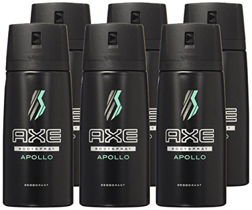 Axe Daily Fragrance Spray, Apollo 4 oz ( Pack of 6)