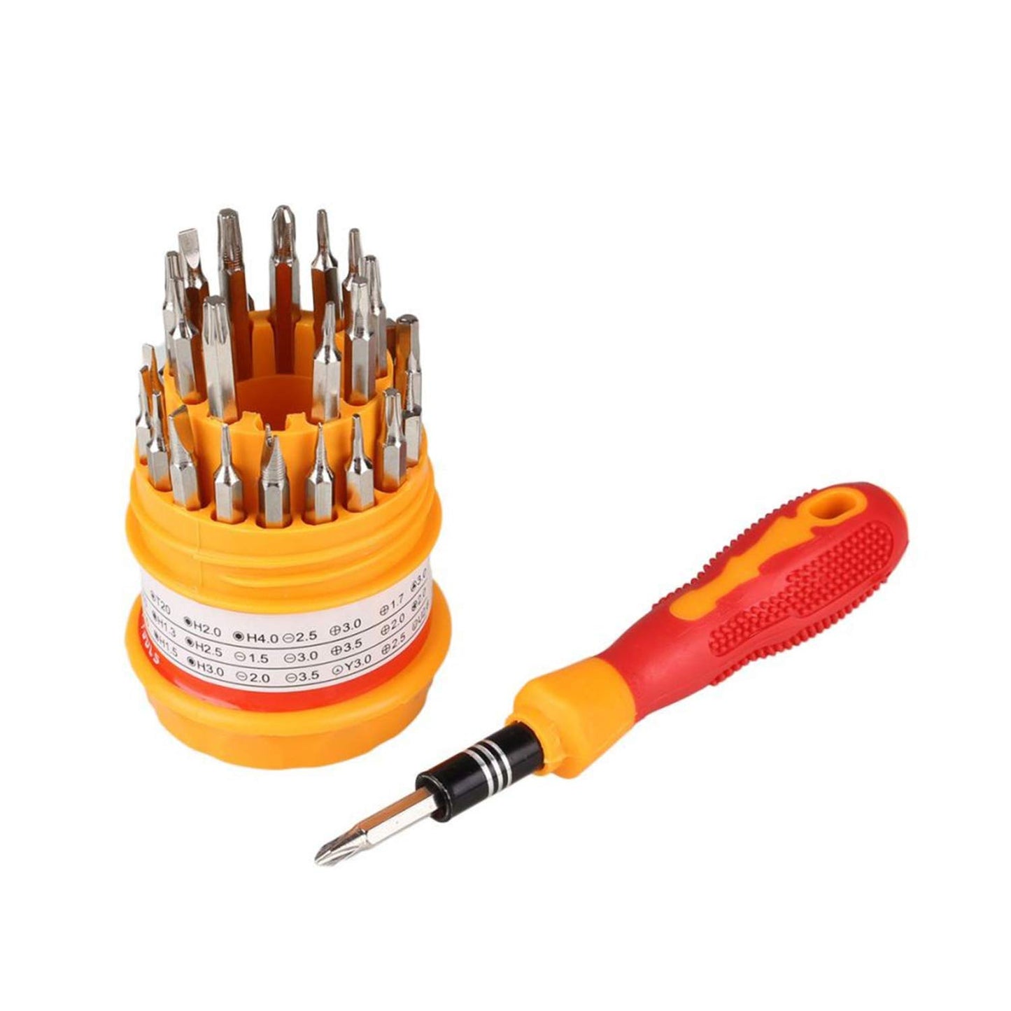 PHOTRON Precision Magnetic Repairing Screwdriver Tool Set (Multicolor,31 Pieces)