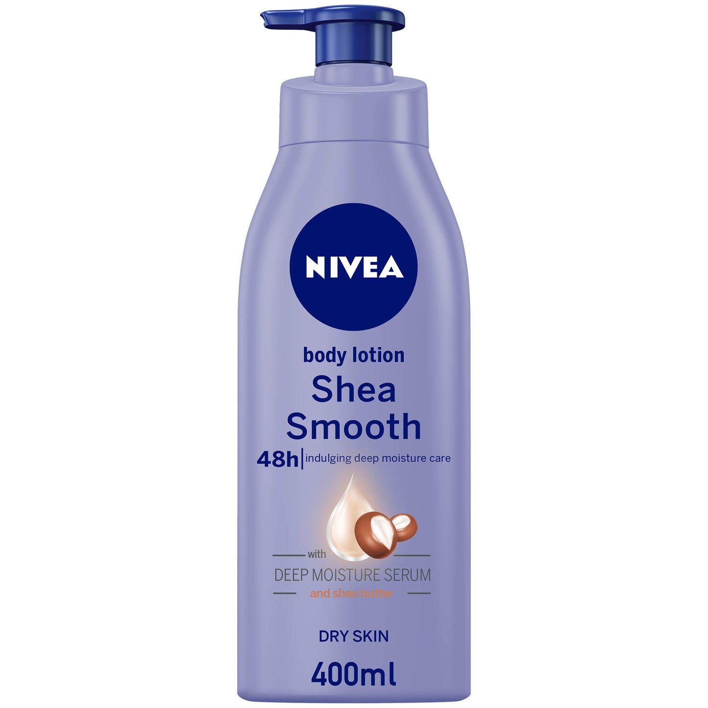 NIVEA Body Lotion Dry Skin, Shea Smooth Shea Butter, 400ml