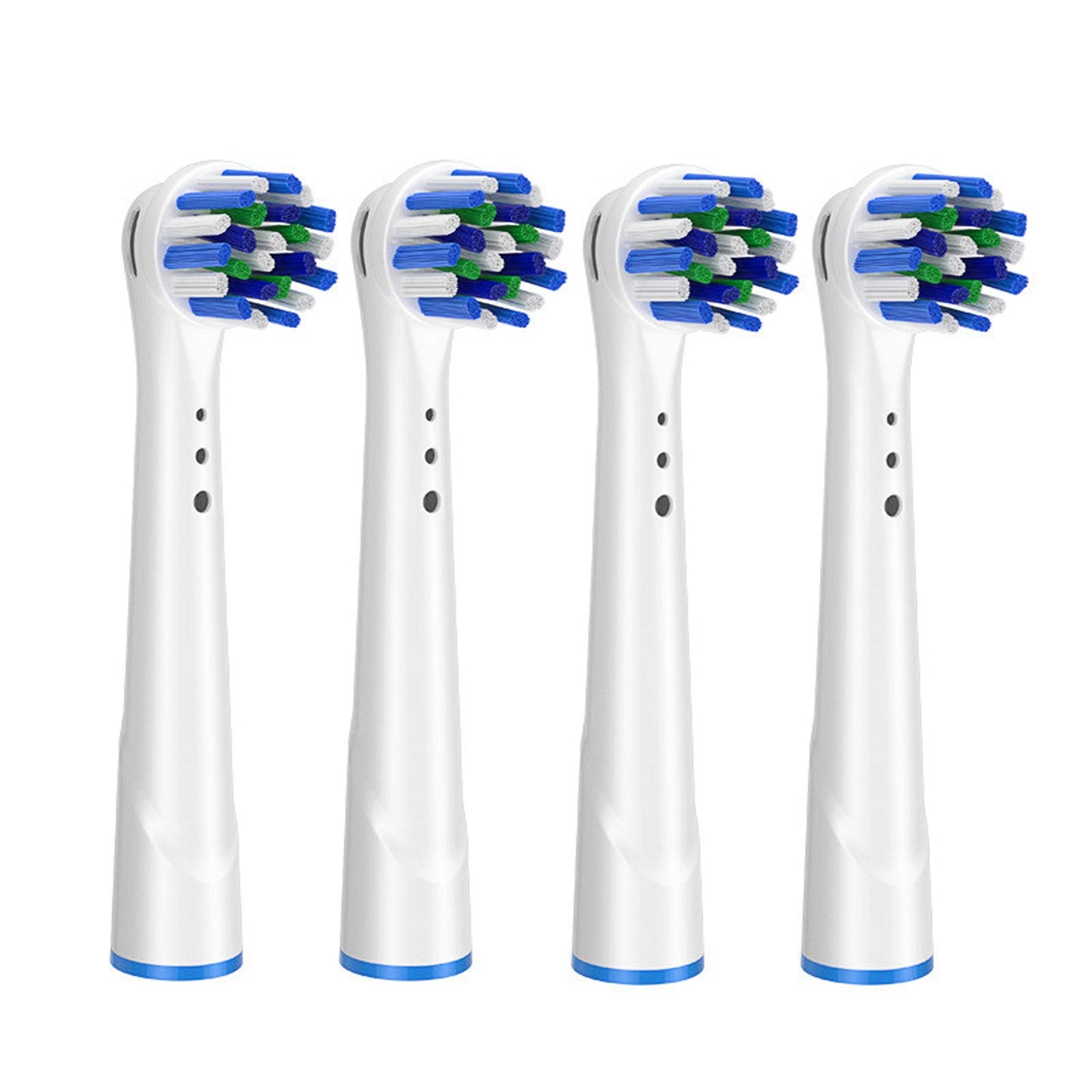 4Pcs/Set Replacement Tooth-brush Heads Compatible with Braun Electric Tooth-brush Sensitive Gum Care Brush Heads