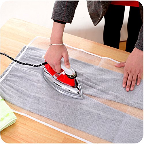 MauSong Protective Ironing Scorch Saving Mesh Pressing Pad Cloth (2 Pack Random Color)