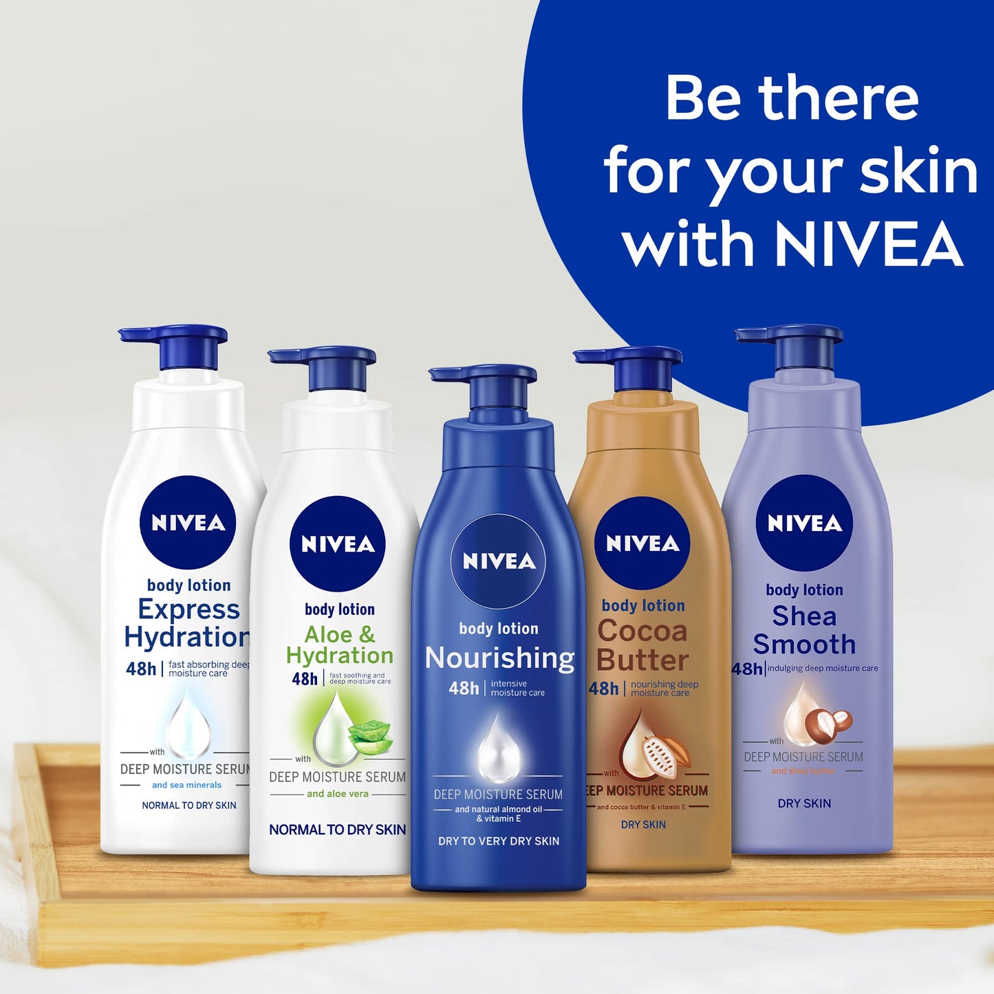 NIVEA Body Lotion Dry Skin, Shea Smooth Shea Butter, 400ml